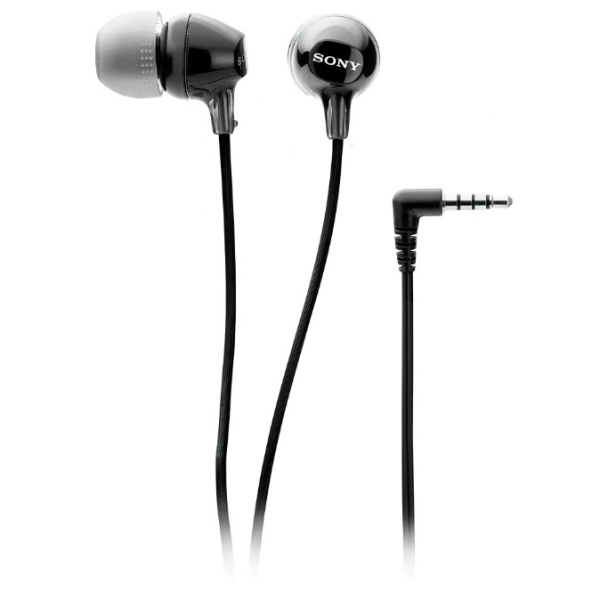 Наушники с микрофоном SONY MDR-EX14AP черный купить ЦИТ Наушники с микрофоном SONY MDR-EX14AP черный фото