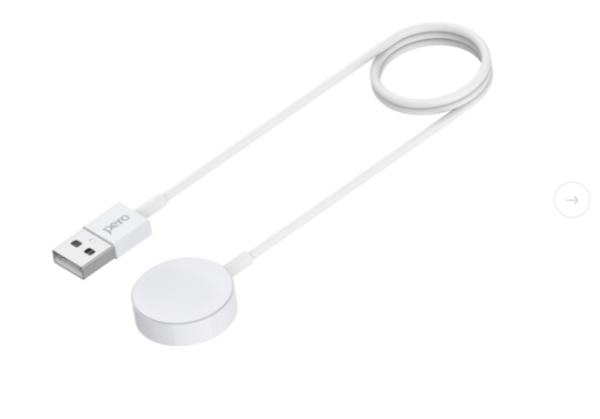 Беспроводное зарядное устройство магнитное PERO TC09 для Apple Watch магнитное фото