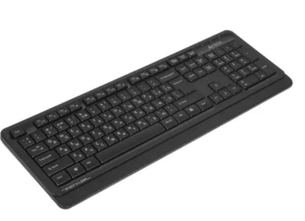 Комплект клавиатура + мышь A4 Fstyler FG1012 черный Wireless USB Multimedia фото