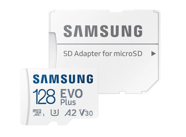 Карта памяти MicroSD 128GB Samsung Class 10 Evo Plus UHS1 (160 Mb/s) (MB-MC128SA) фото