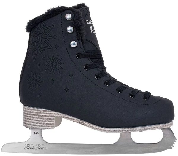 Фигурные коньки TechTeam Kylie black р.37  фото