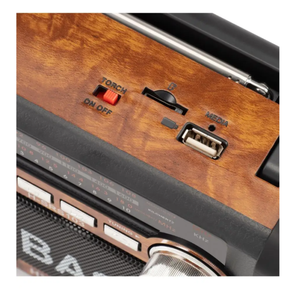 Радиоприемник Hyundai H-SRS103 черный фото