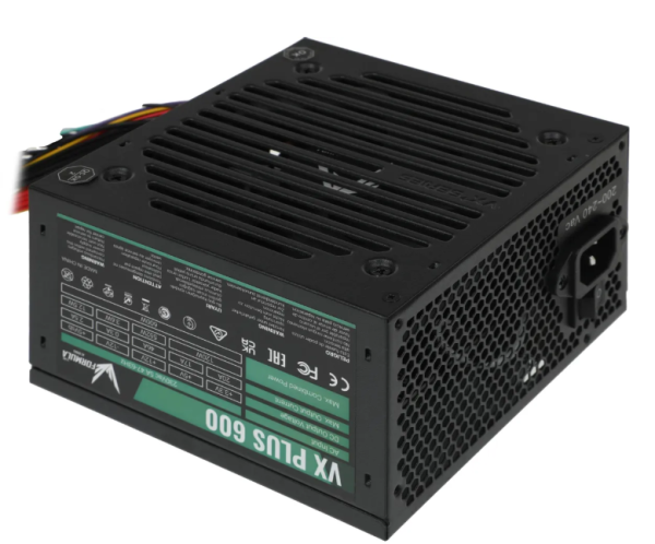 Блок питания Formula 600W Retail VX PLUS 600 ATX v2.3 Haswell фото