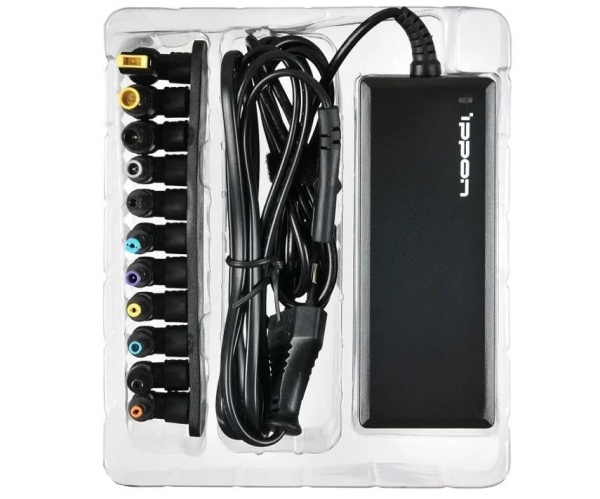 Адаптер AC  Ippon E90 автоматический 90W 18.5V-20V 11-connectors 4.5A от бытовой электросети LED фото