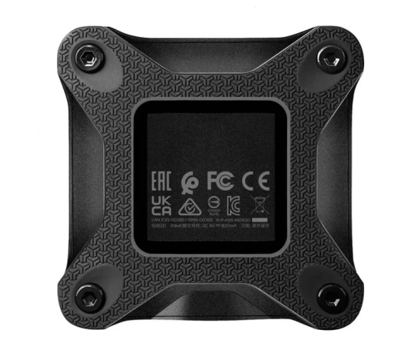 Внешний SSD накопитель A-Data  1 TB  SD620 чёрный, 2.5", USB 3.1, SD620-1TCBK фото