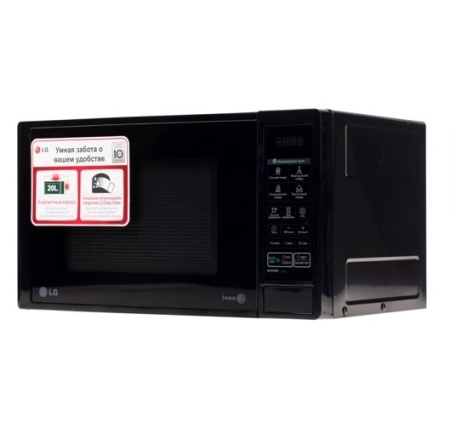 Микроволновая печь LG MS-2042DB черный фото