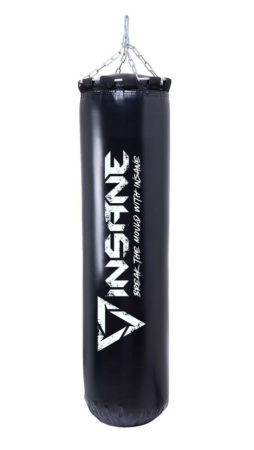 Мешок боксерский INSANE PB-01, 75 см, 20 кг, тент, черный фото
