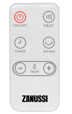 Тепловентилятор колонный ZANUSSI ZFH/T-600 фото