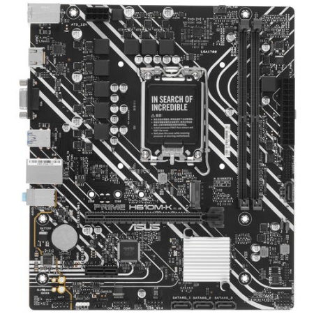 Материнская плата ASUS PRIME H610M-K <S-1700 Intel H610 2xDDR5 mATX AC`97 8ch(7.1) GbLAN+VGA+HDMI фото