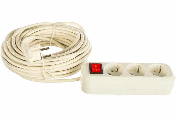 Удлинитель SMARTBUY SBE-16-3-15-ZS 3 гнезда 15 метров фото