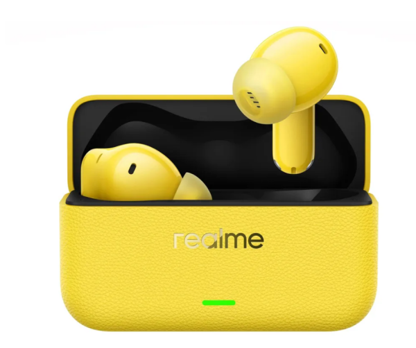 Беспроводные bluetooth наушники Realme Buds T500 Pro Yellow    Желтый фото