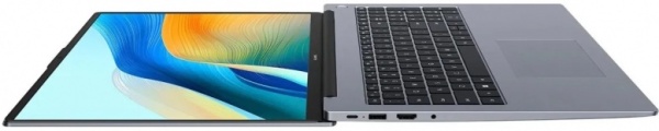 Ноутбук Huawei MateBook D16 53013YDK 16"WUXGA(1920x1200) IPS/Core i5-12450H 8c/16Gb/512Gb SSD/Intel  фото