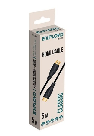 Кабель HDMI 5м EXPLOYD EX-K-994 фото