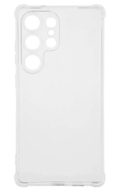 Чехол для Samsung S25 Ultra силикон прозрачный усиленный CC02-S25U-TR купить ЦИТ Чехол для Samsung S25 Ultra силикон прозрачный усиленный CC02-S25U-TR фото