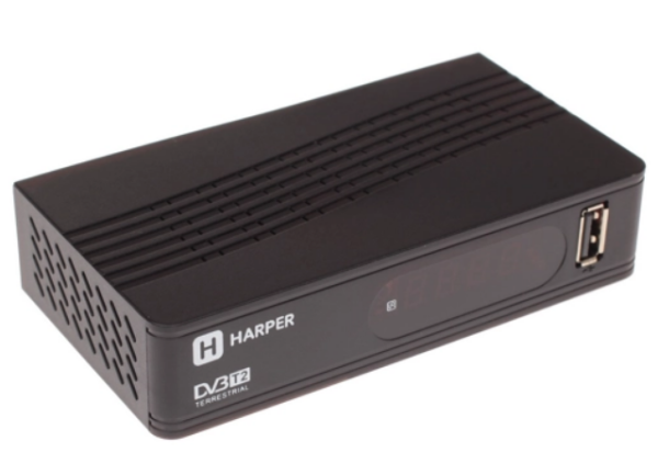 Ресивер эфирный цифровой HARPER НDT2-1514 фото