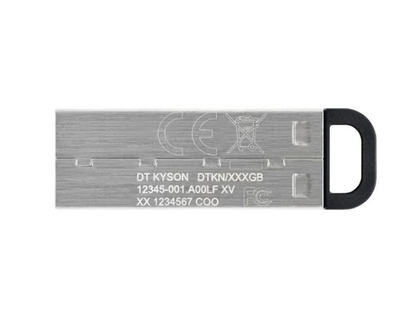 USB флеш-накопитель 128GB Kingston DataTraveler Kyson DTKN/128GB USB3.2 серебристый/черный фото