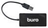 Хаб USB 2.0 Buro BU-HUB4-U2.0 4порт. черный фото