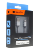 Кабель USB - Lightning CANYON 1м RHCNSMFIC3DG (темно серый) фото