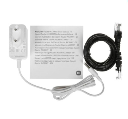 Wi-FI роутер Xiaomi Router AX3000T white фото