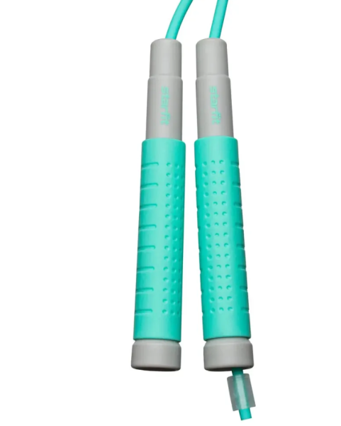 Скакалка STARFIT RP-401 c силиконовыми ручками, 3 м, мятный (Без характеристики) фото