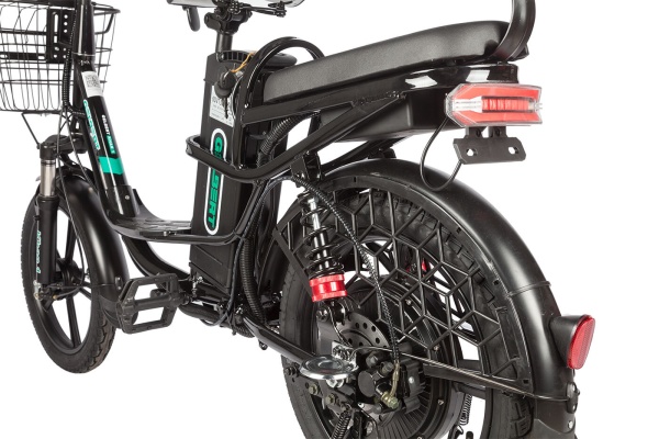 (м) Электровелосипед Gelbert Khan 2 (Черный-3133) фото