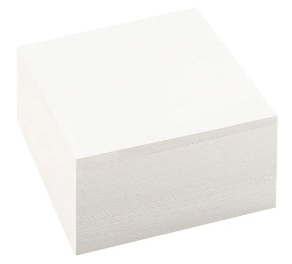 Блок для записей 9*9*4,5см на склейке OfficeSpace, белый, белизна 70-80% купить ЦИТ Блок для записей 9*9*4,5см на склейке OfficeSpace, белый, белизна 70-80% фото