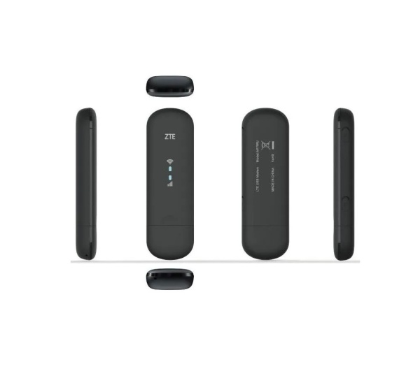 Модем 2G/3G/4G ZTE MF79N USB Wi-Fi Firewall +Router внешний черный фото