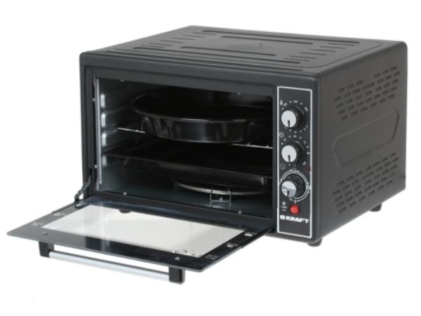 Электрическая печь KRAFT KF-MO 3802 KBL черный купить ЦИТ Электрическая печь KRAFT KF-MO 3802 KBL черный фото