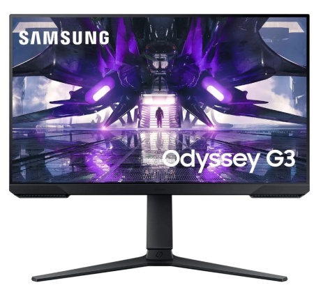 Монитор  24" Samsung Odyssey G3 S24AG320NI черный VA LED 165Hz 1920x1080 1ms 300cd HDMI DP фото