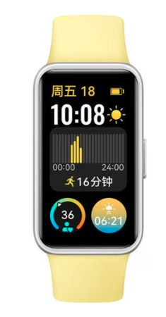 Фитнес-браслет Huawei Band 9 KIM-B19 Lemon Yellow (Желтый) фото
