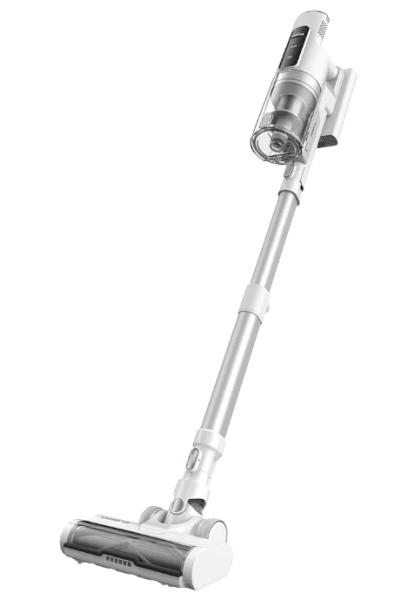 Вертикальный пылесос POLARIS PVCSDC 2002 с пыленакопителем, белый фото