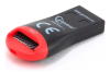 Устройство чтения карт памяти USB2.0 Gembird FD2-MSD-1, TF (MicroSD), черно-красный фото