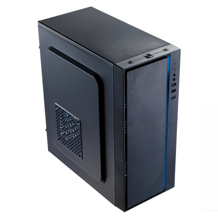 Корпус Accord ACC-CT291 черный без БП ATX 1x92mm 3x120mm 2xUSB2.0 1xUSB3.0 audio фото
