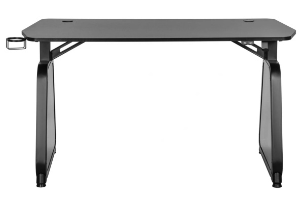 Стол игровой Cactus CS-GMD-BK-RGB столешница МДФ черный каркас черный 136x60x75см фото
