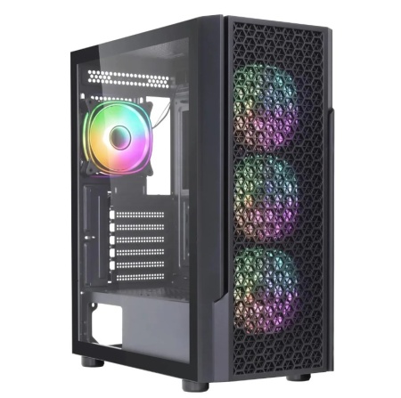 Корпус Accord 3312 черный без БП ATX 2xUSB2.0 1xUSB3.0 audio фото