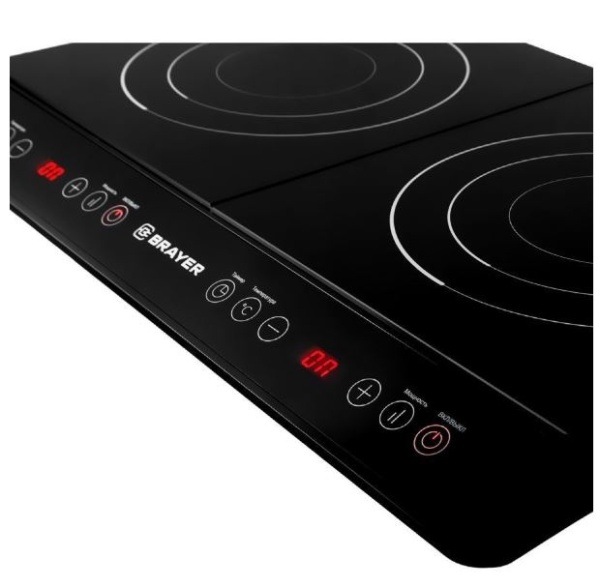 Настольная плитка BRAYER BR2803 индукционная купить ЦИТ Настольная плитка BRAYER BR2803 индукционная фото
