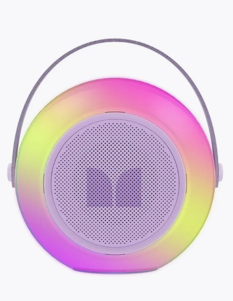 Колонка караоке портативная MONSTER M8 (MS62112) фиолетовая фото