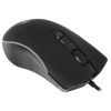 Мышь Оклик 708G MYSTERY черный оптическая (3200dpi) USB (7but) фото