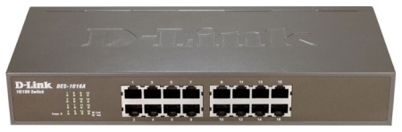 D-Link 10/100mbps 16-port DES-1016A Switch Stand-a фото