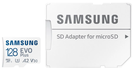 Карта памяти MicroSD 128GB Samsung Class 10 Evo Plus U1 (130 Mb/s) (MB-MC128KA) фото