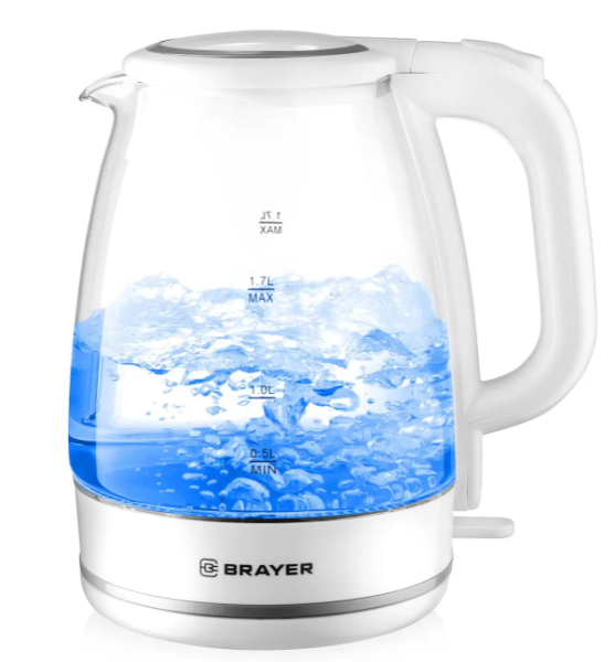Чайник BRAYER BR1030WH купить ЦИТ Чайник BRAYER BR1030WH фото