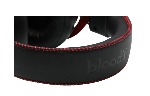 Наушники с микрофоном A4Tech Bloody M590i USB красный/черный фото