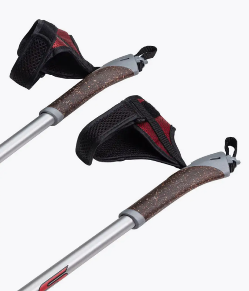 Палки для скандинавской ходьбы STC WALKER RED алюминий телескопические купить ЦИТ Палки для скандинавской ходьбы STC WALKER RED алюминий телескопические фото