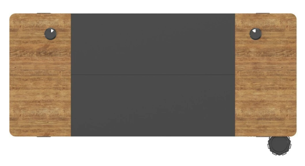 Стол для компьютера Cactus CS-EDL-BAWD электропривод МДФ столешница черный основание черный  фото