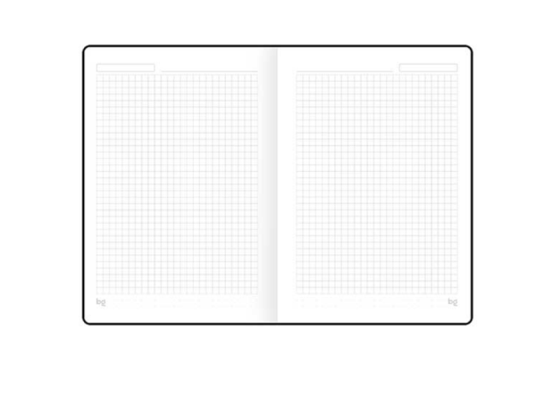 Записная книжка А5, 80л., BG "Тонкая грань", кожзам, фактурное тиснение, с резинкой, черный, NB5h 93 фото