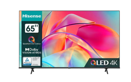 Телевизор QLED Hisense 65" 65E7KQ черный Ultra HD/60Hz/DVB-T/DVB-T2/DVB-C/DVB-S/DVB-S2/WiFi/Smart TV фото