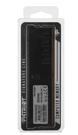 Оперативная память DDR5 16Gb (PC5-44800) 5600MHz Patriot PSD516G56002 фото