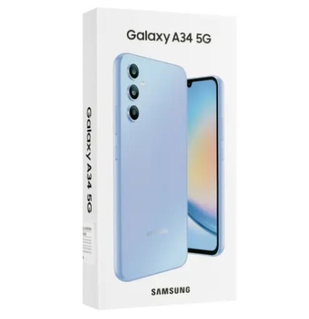 Смартфон Samsung Galaxy A34 6/128GB Lavender (Лаванда) фото