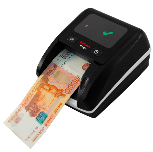 Детектор банкнот DoCash Vega АКБ автоматический рубли  фото