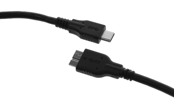 Кабель Buro USB Type-C (m) micro USB 3.0 B (m) 0.5м (BU-TYPEC-MICROUSB3.0-0.5M) фото